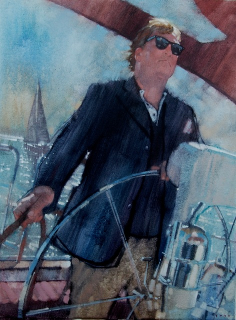 "Master and Commander" by Greg Shed. 18"x24" oil on canvas. 2010.